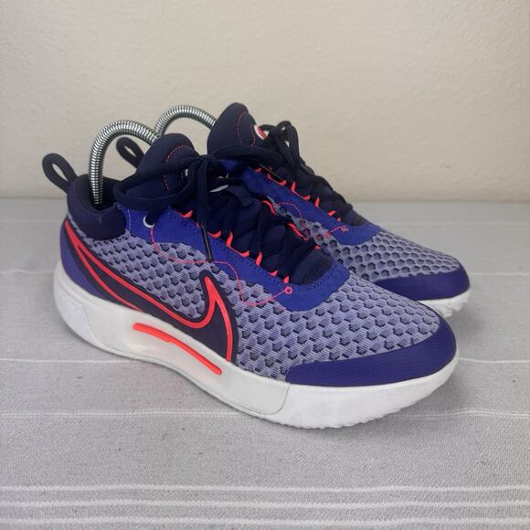 Nike Zoom Court Pro Tennis Shoes Lapis Midnight Navy Bright Crimson M 6/W 7.5 main image 6
